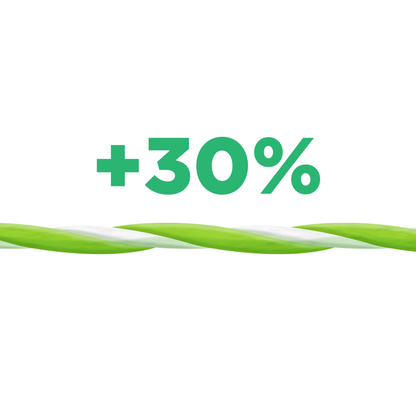 Fil dentaire torsadé GUM Twisted Floss 30m disponible sur laparadulac.com, parapharmacie Tunisie pour une hygiène interdentaire optimale