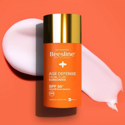 "BEESLINE écran solaire invisible SPF50 et gel nettoyant visage 4-en-1 – Offre -50% parapharmacie Tunisie laparadulac.com."

