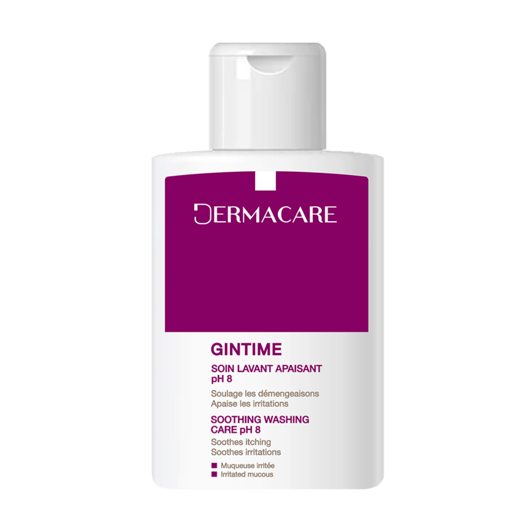 Photo du produit DERMACARE G’intime disponible sur laparadulac.com, parapharmacie Tunisie spécialisée en soins intimes doux et efficaces.

