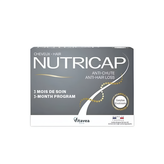 Nutricap Anti Chute Vitavea – parapharmacie Tunisie sur laparadulac.com – complément capillaire croissance et force des cheveux

