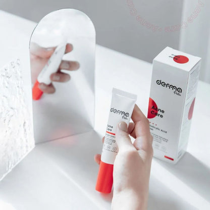 Gel anti‑acné ciblé DERMA Pella 25 g pour peau plus nette, disponible sur laparadulac.com, parapharmacie Tunisie.