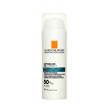 La Roche-Posay Anthelios Oil Correct SPF50+ – Crème solaire peau grasse Tunisie – Achat sur laparadulac.com

