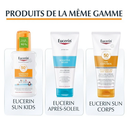 Eucerin Sun Pigment Control Fluid SPF50+ disponible sur laparadulac.com parapharmacie Tunisie pour protéger la peau et réduire les taches brunes
