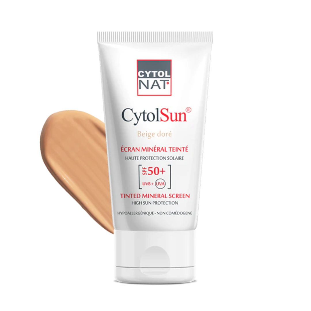 Écran solaire teinté CytolSun beige naturel SPF50+ – parapharmacie Tunisie sur laparadulac.com