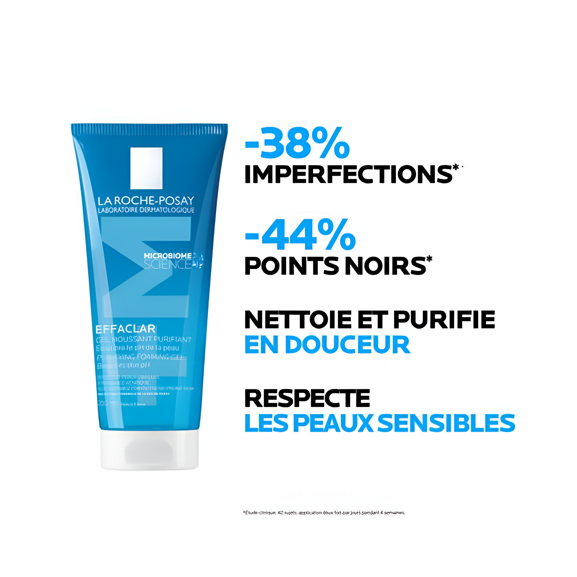 Effaclar Gel Moussant Purifiant 200 ml La Roche-Posay – nettoyant doux traitement acné – parapharmacie Tunisie – www.laparadulac.com

