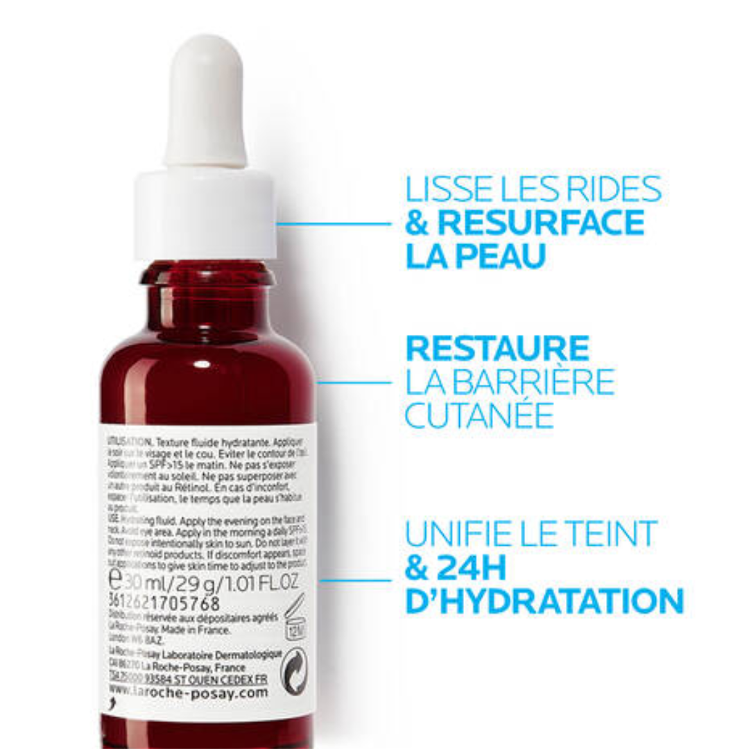 Rétinol B3 Sérum 30ml La Roche-Posay – anti-rides au rétinol pur et Vitamine B3 – parapharmacie Tunisie – www.laparadulac.com