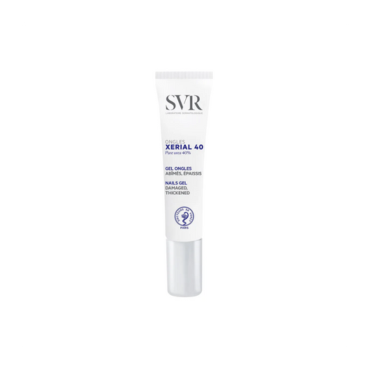 "SVR XERIAL 40 Gel Ongles – Répare, lisse et renforce les ongles épaissis ou abîmés. Formule haute efficacité pour des ongles plus sains. Disponible sur laparadulac.com, la meilleure parapharmacie en Tunisie. 💅 #SoinOngles #SVR #RéparationOngles #MeilleureParaTunisie"