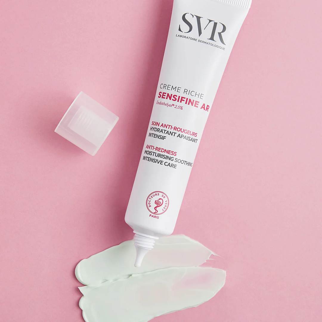 SVR SENSIFINE AR Crème Riche | Anti-Rougeurs & Apaisement Intense

Apaisez et protégez votre peau sensible et sujette aux rougeurs avec SVR SENSIFINE AR Crème Riche. Grâce à sa formule enrichie en Endothelyol® et huile de camélina, elle réduit les rougeurs, les sensations d’échauffement et d’inconfort, tout en nourrissant intensément les peaux sèches à très sèches.

🛒 Disponible sur laparadulac.com, votre parapharmacie en Tunisie au meilleur prix ! 🚀