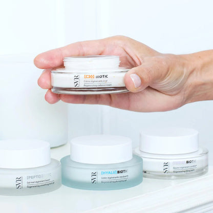 SVR C20 BIOTIC – soin visage revitalisant à la vitamine C, probiotiques & acide hyaluronique, dispo sur laparadulac.com, meilleure parapharmacie en ligne en Tunisie.
