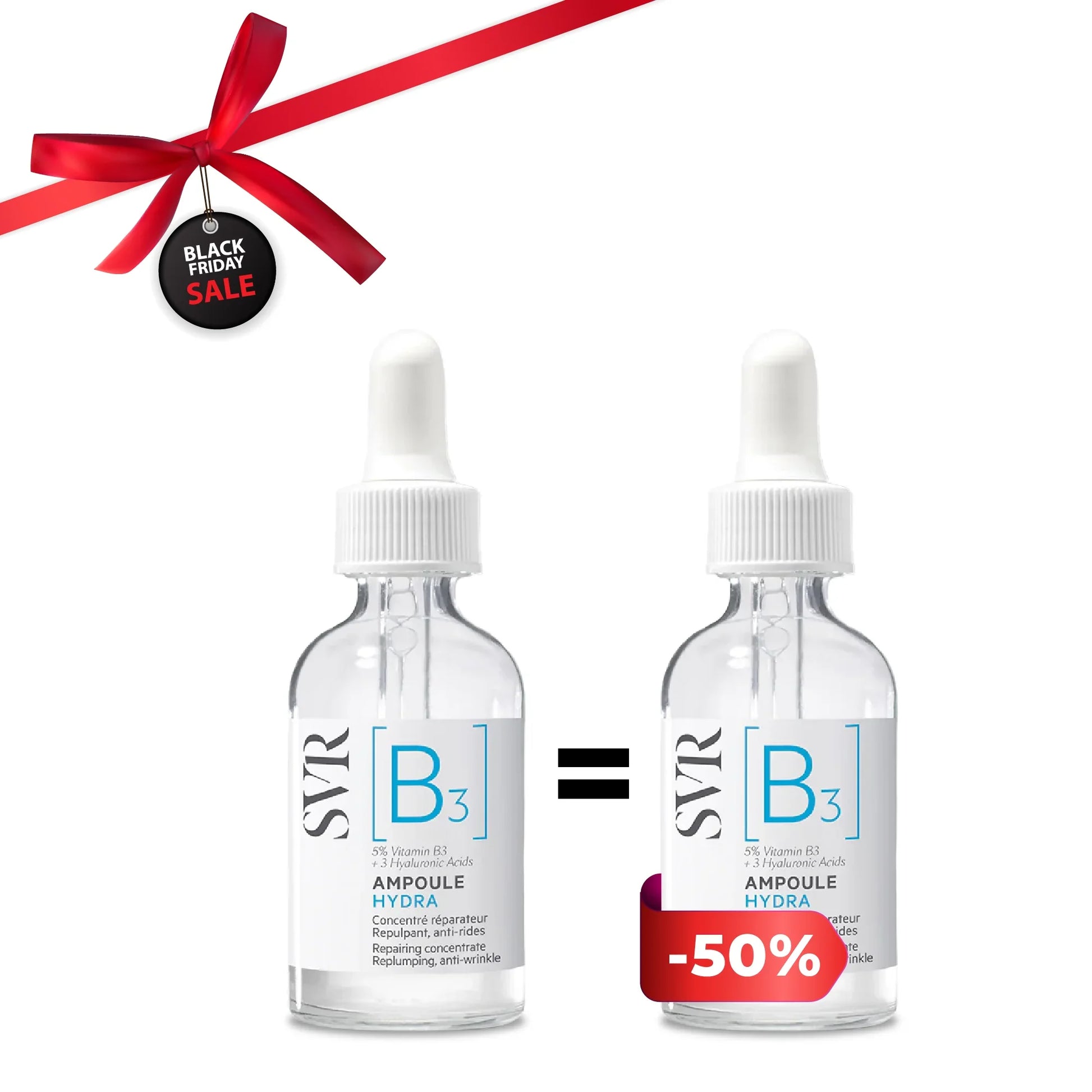 SVR Ampoule Hydra sérum anti-rides et repulpant à la vitamine B3 | La Para Du Lac
