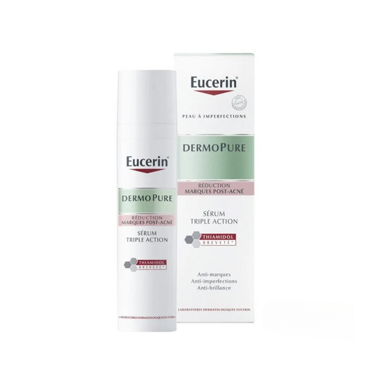 Eucerin Dermopure Sérum Triple Action – réduit taches, imperfections et brillance – Tunisie