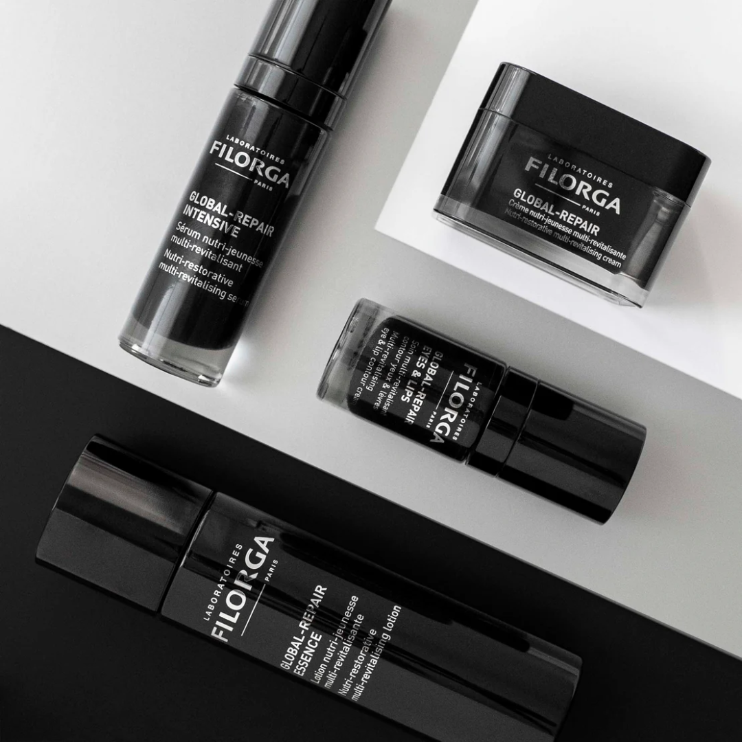 FILORGA Global Repair Intensive Sérum Nutri-Jeunesse Tunisie – sérum visage anti-âge absolu, soin régénérant et nutritif intensif, cosmétique française haut de gamme FILORGA, parapharmacie en ligne Tunisie Lac 2, produits FILORGA originaux pas cher Tunisie, acheter FILORGA Global Repair Intensive Sérum en Tunisie sur laparadulac.com