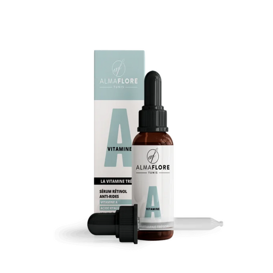 Sérum Vitamine A Almaflore 10ml – soin anti-âge visage disponible sur laparadulac.com, parapharmacie