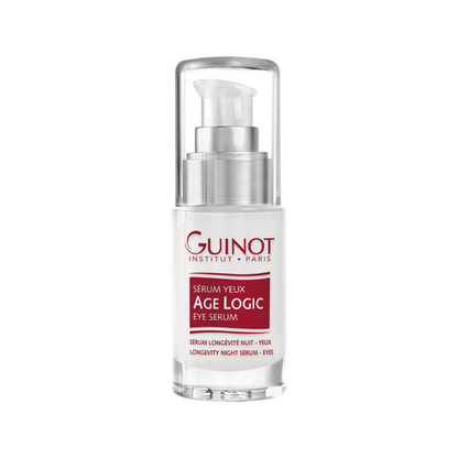GUINOT Sérum yeux anti-âge disponible sur laparadulac.com, parapharmacie Tunisie. Soin ATP régénérant pour regard lumineux et défatigué.