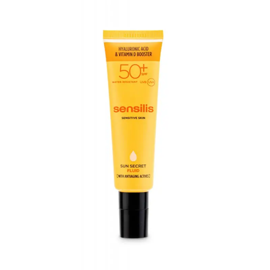 “Sensilis Sun Secret Fluide Teinté SPF50+ 50 ml – fluide hydratant haute protection UV, teint unifié, parapharmacie Tunisie laparadulac.com”

