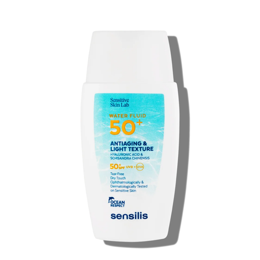 “Sensilis Water Ultra Fluid SPF 50 40 ml – fluide solaire hydratant visage ultra‑léger mat, parapharmacie Tunisie laparadulac.com”

