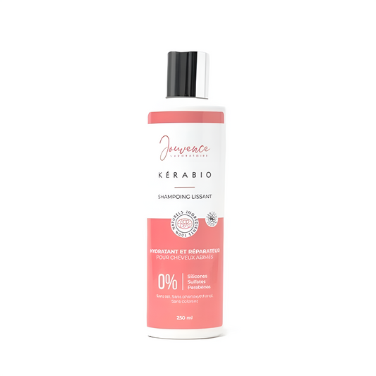 Shampoing lissant naturel JOUVENCE fabriqué en Tunisie disponible sur laparadulac.com, parapharmacie Tunisie certifiée Ecocert.

