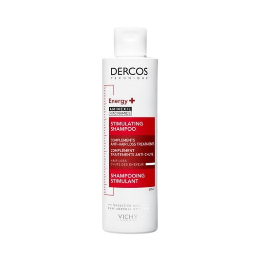Shampooing anti-chute Dercos Vichy 200ml disponible sur laparadulac.com, parapharmacie Tunisie pour soins capillaires à Tunis.
