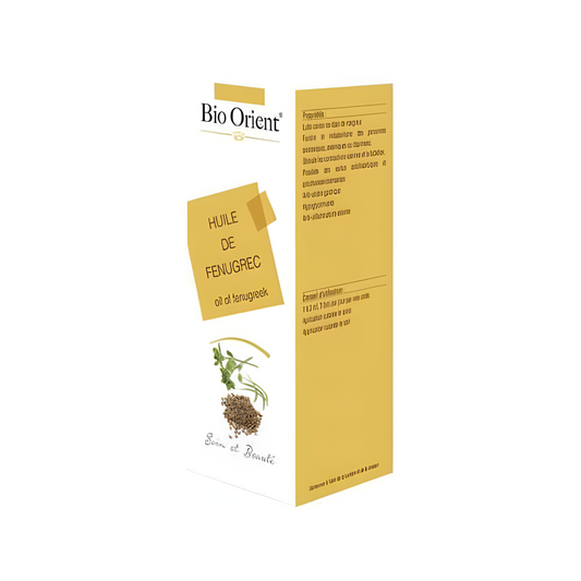 Huile de fenugrec Bio Orient 10ml – soin naturel corps et bien-être – parapharmacie Tunisie – laparadulac.com