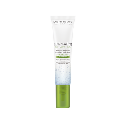 Soin local anti-acné Dermedic Normacne Therapy H2O2, en vente sur laparadulac.com, parapharmacie Tunisie.