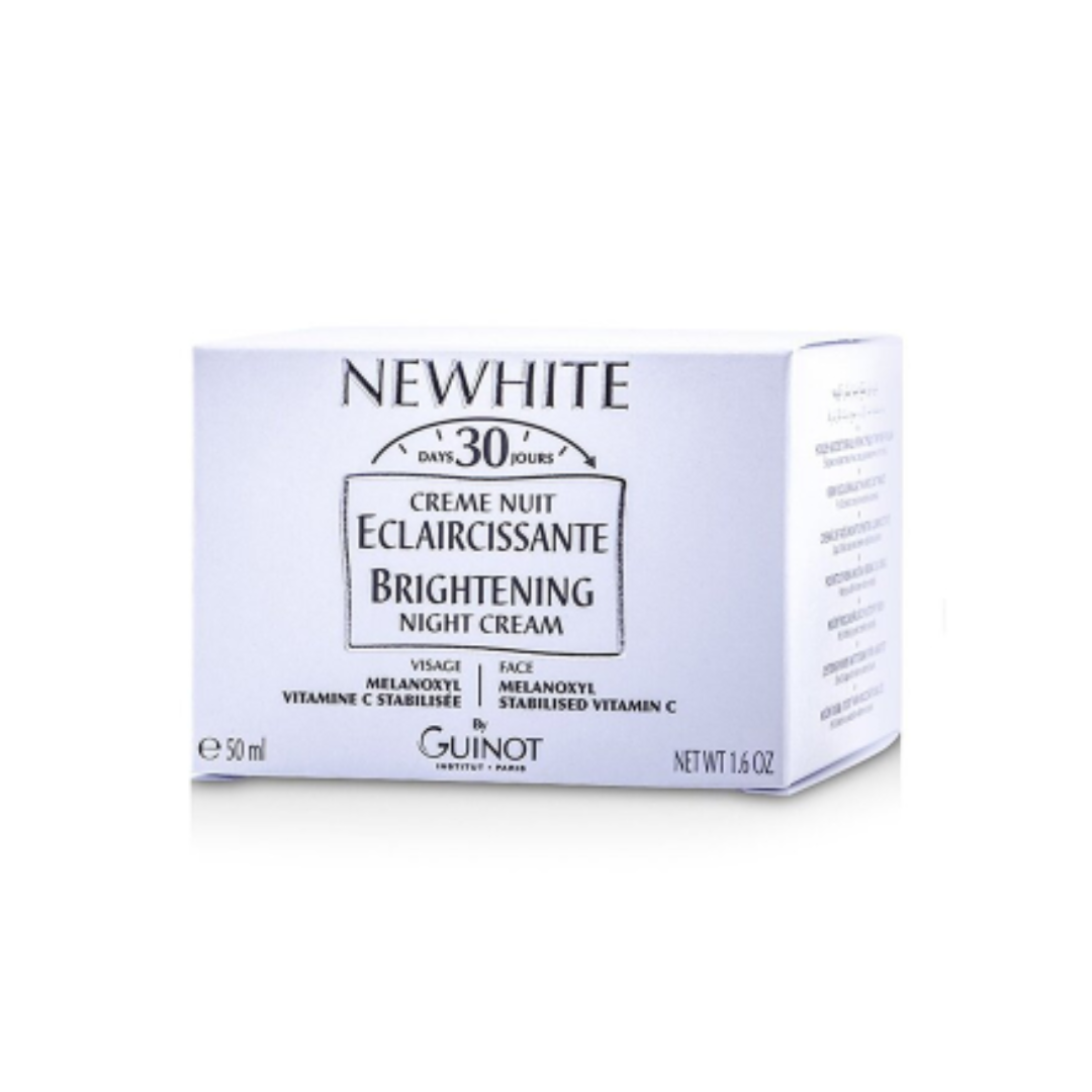 Guinot Crème Nuit Newhite éclaircissante disponible sur laparadulac.com parapharmacie Tunisie