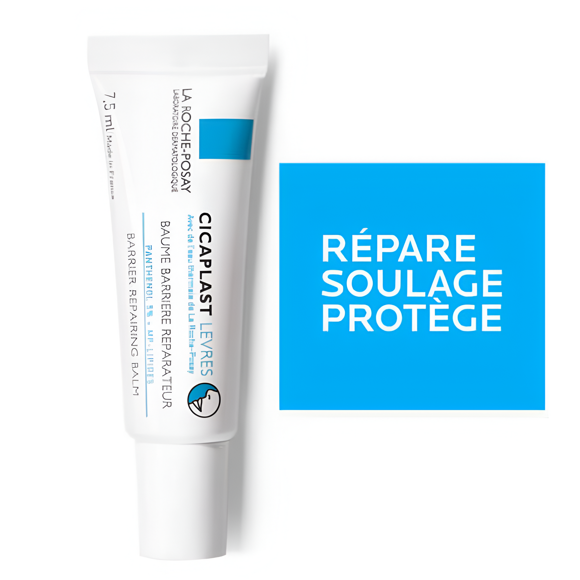 La Roche‑Posay Cicaplast Lèvres Baume 7,5 ml – Baume lèvres réparateur Tunisie – disponible sur laparadulac.com

