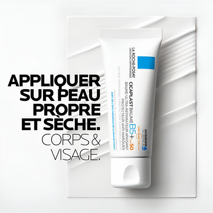 La Roche‑Posay Cicaplast Baume B5+ SPF50 – Baume cicatrisant peaux fragiles tatouages Tunisie – achat sur laparadulac.com

