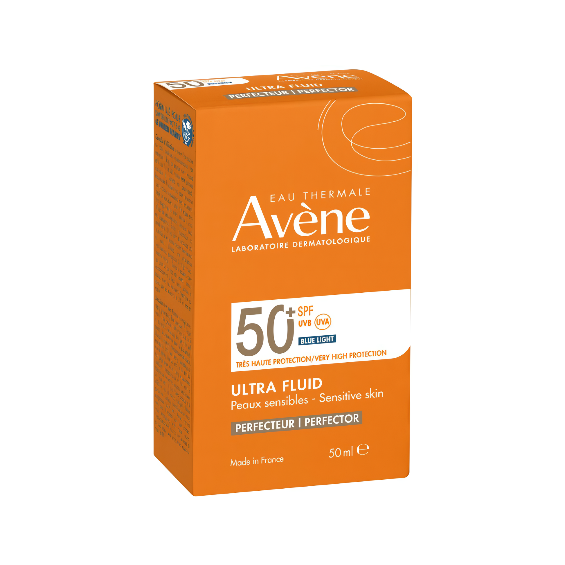 Avène Ultra Fluid Perfecteur Teinté SPF50+ visage, fluide teinté protecteur très haute tolérance – parapharmacie Tunisie sur laparadulac.com

