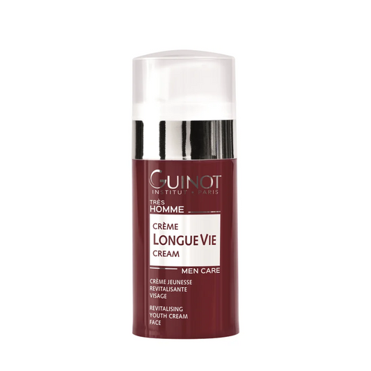 GUINOT Crème visage homme anti-âge 50ml sur laparadulac.com, parapharmacie Tunisie. Tonifie, lisse et hydrate la peau masculine.