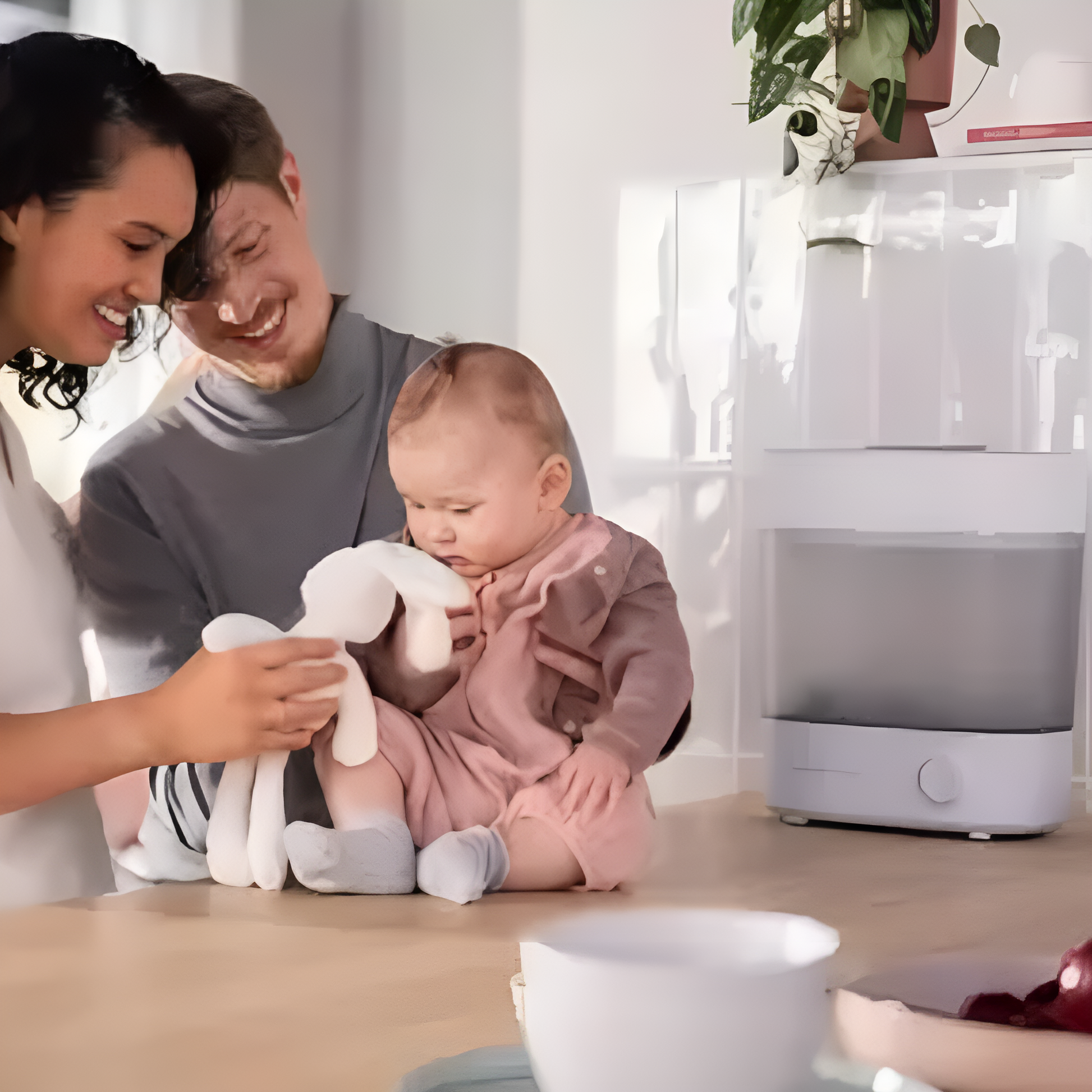 Stérilisateur électrique vapeur Philips Avent 6 biberons sur laparadulac.com, parapharmacie Tunisie.