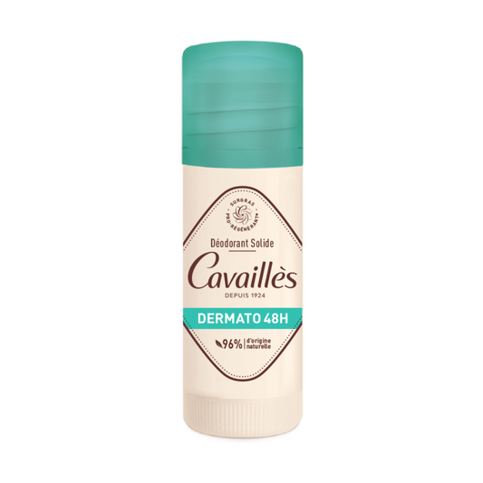Déodorant stick Rogé Cavaillès peaux sensibles 40ml sur laparadulac.com, parapharmacie Tunisie, soin anti-odeurs et apaisant.

