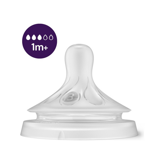 Tétines Philips Avent Natural 1M+, 3M+, 6M+ pour biberons, à retrouver sur laparadulac.com, parapharmacie Tunisie.