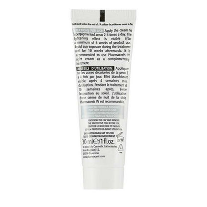 Image de la crème PHARMACERIS Albucin Triple Action SPF50+ 30 ml sur laparadulac.com, parapharmacie Tunisie – soin anti-taches et éclaircissant.

