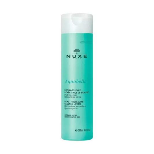 Lotion tonique Aquabella NUXE 200ml – lotion-essence fraîche pour peau mixte, améliore la texture de peau, hydrate et resserre les pores

