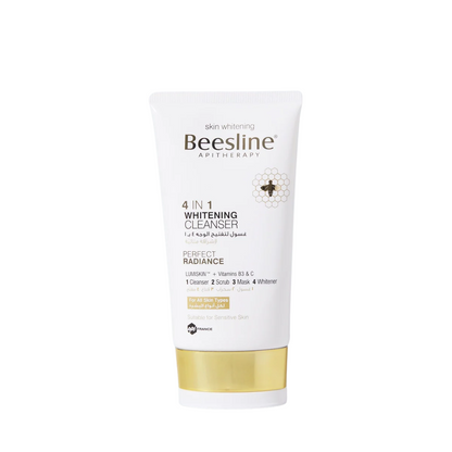 "BEESLINE gel nettoyant visage 150 ml + déo invisible sur laparadulac.com, parapharmacie Tunisie, 4 en 1 purifiant, exfoliant et éclaircissant."


