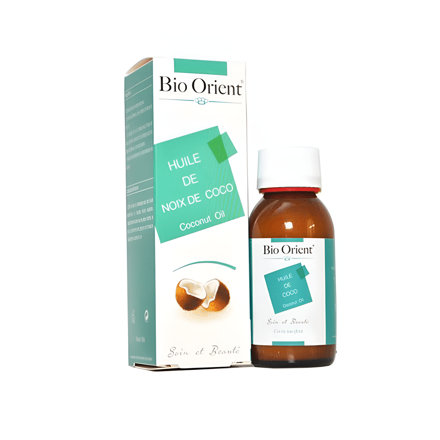 Huile de noix de coco Bio Orient 10ml, soin naturel visage et cheveux – disponible sur laparadulac.com, parapharmacie Tunisie.