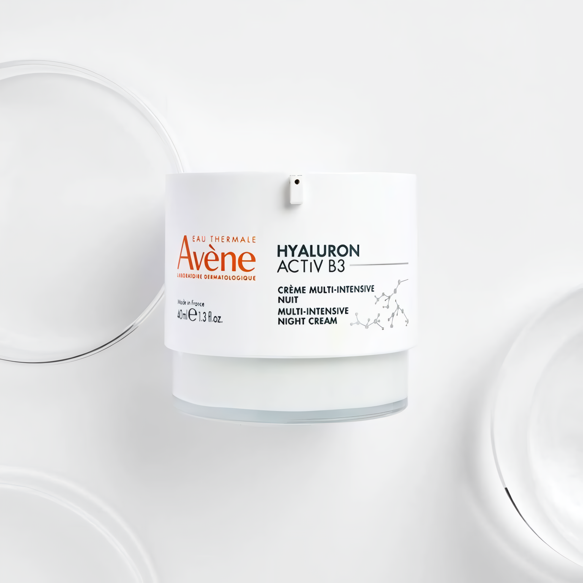 Crème de nuit anti-âge Avène Hyaluron Activ B3 – rétinal & niacinamide – pot pompe 40ml – laparadulac.com

