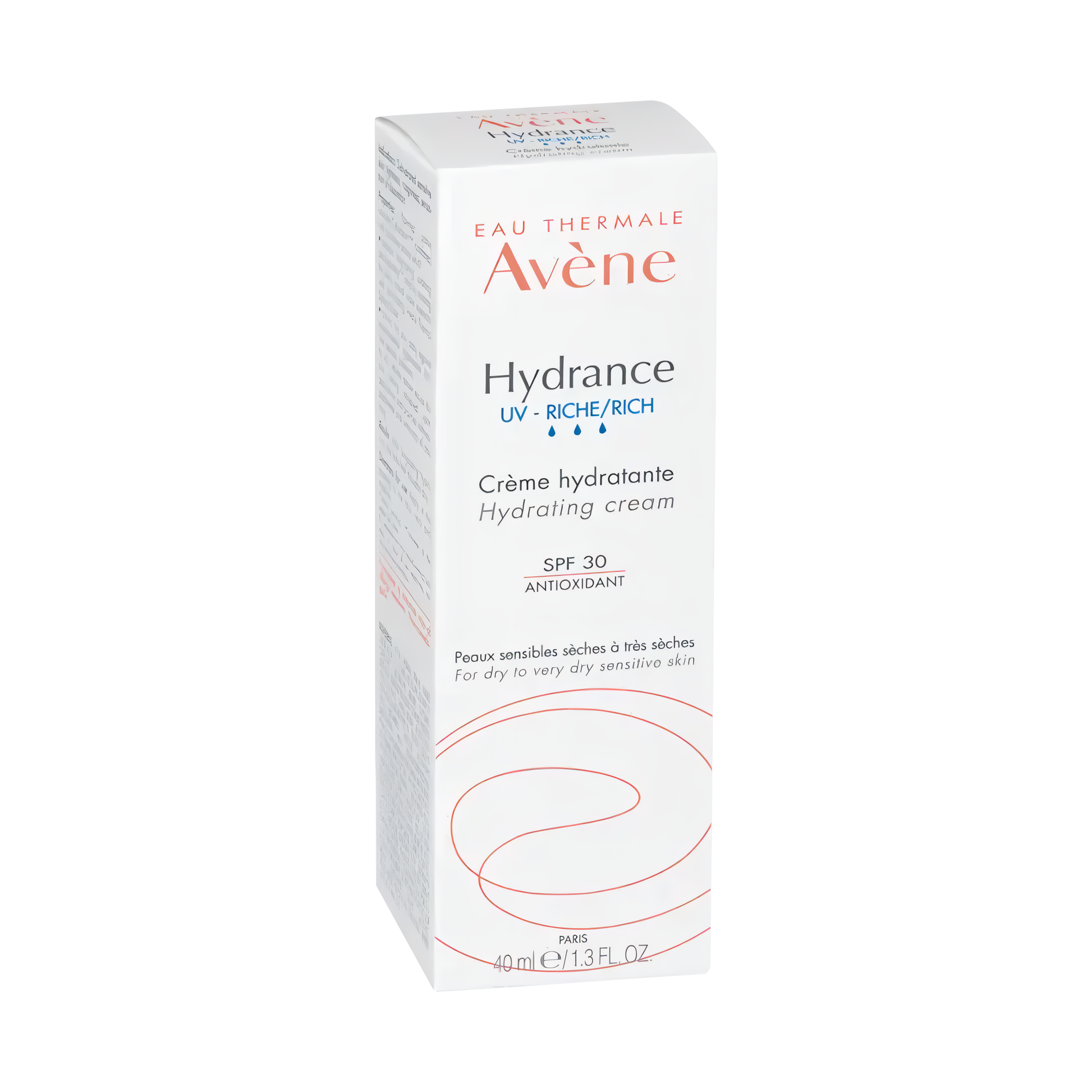 Hydrance UV‑Riche Crème hydratante SPF30 Avène – hydratation & protection UV, peaux sèches sensibles – parapharmacie Tunisie laparadulac.com

