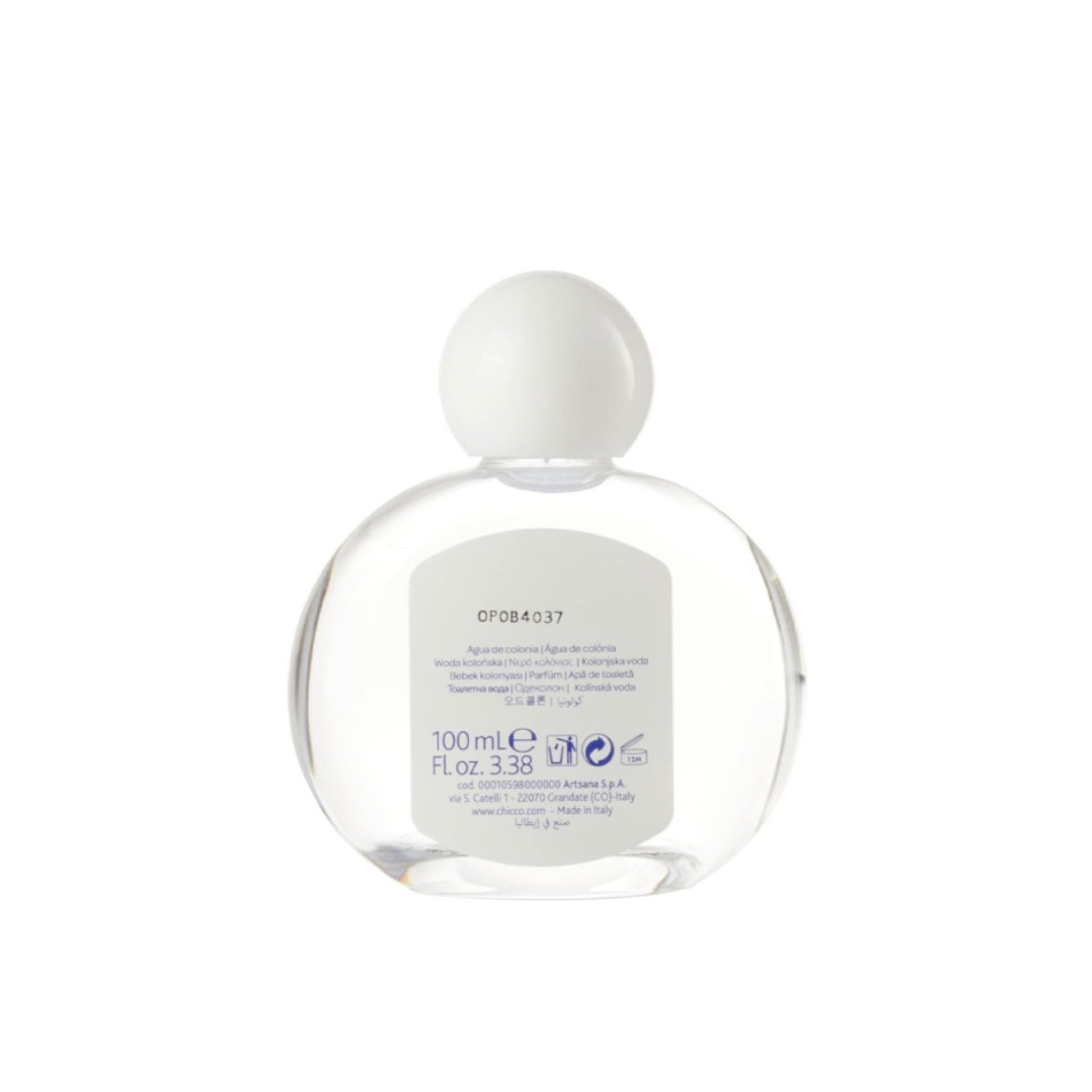 Eau de cologne bébé Chicco 100ml sans alcool – fraîcheur douce sur laparadulac.com parapharmacie Tunisie

