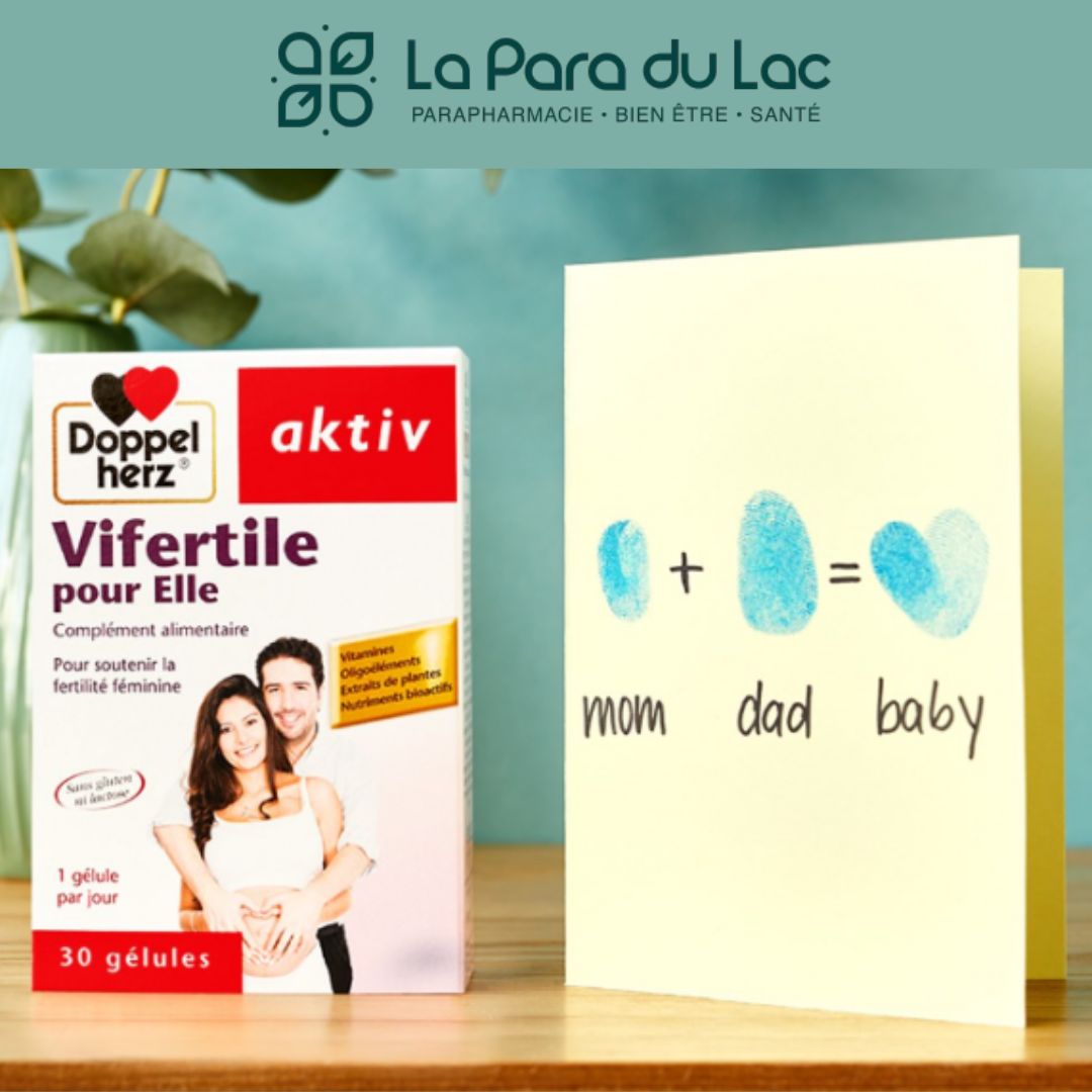 Complément Vifertile Homme de Doppelherz sur laparadulac.com, soutien naturel pour la fertilité masculine et santé reproductive.

