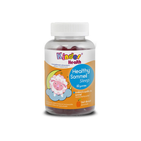 Gommes Kinder Health pour enfants chez laparadulac.com, parapharmacie Tunisie : compléments naturels pour immunité, croissance, sommeil, énergie.