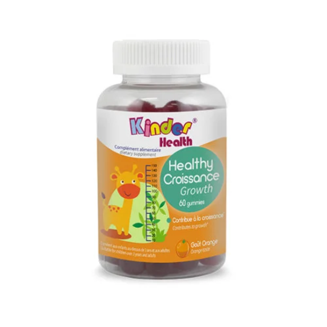 Gommes Kinder Health pour enfants chez laparadulac.com, parapharmacie Tunisie : compléments naturels pour immunité, croissance, sommeil, énergie.