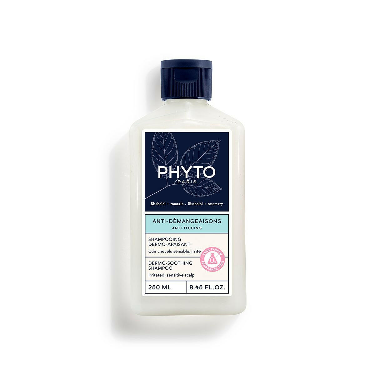 PHYTO Shampooing apaisant anti-démangeaisons pour cuir chevelu sensible – en vente sur laparadulac.com, parapharmacie en ligne en Tunisie

