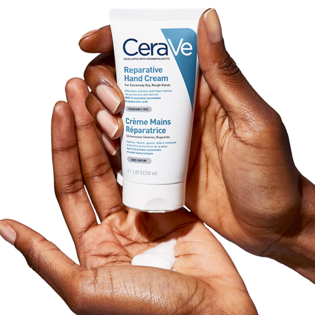 Crème Mains Réparatrice CeraVe – soin pour mains sèches à très sèches – hydratation 24h – parapharmacie en ligne Tunisie – laparadulac.com