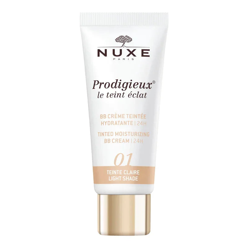 Nuxe Prodigieux crème teintée hydratante 24H teinte claire | La Para Du Lac
