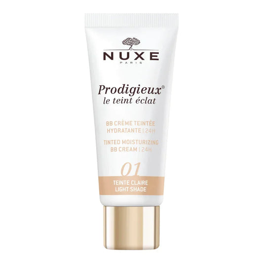 Nuxe Prodigieux crème teintée hydratante 24H teinte claire | La Para Du Lac