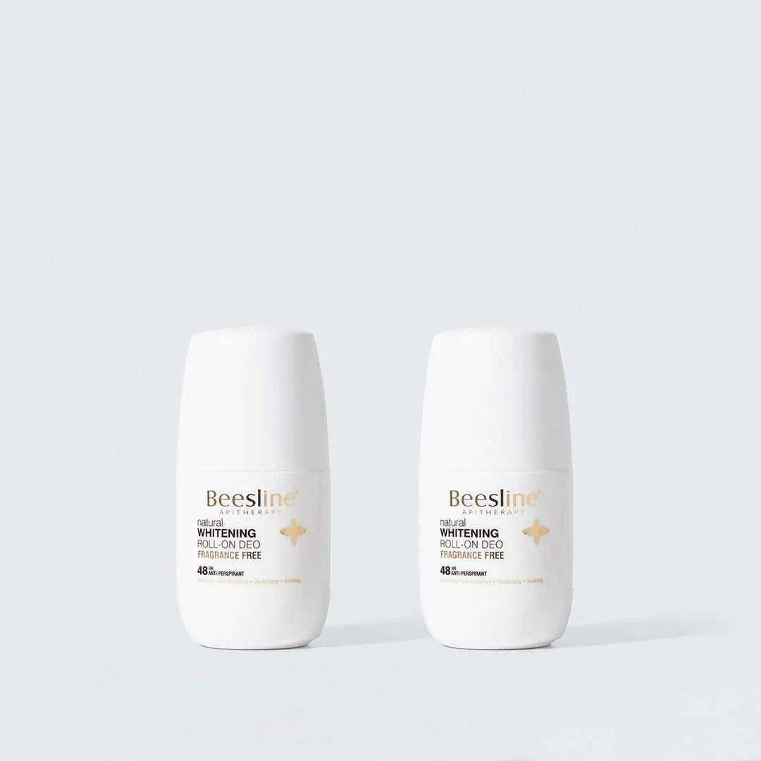 BEESLINE Coffret Anti-Transpirant Whitening Roll-On Sans Parfum 1+1 Gratuit Tunisie original authentique - parapharmacie en ligne La Para Du Lac