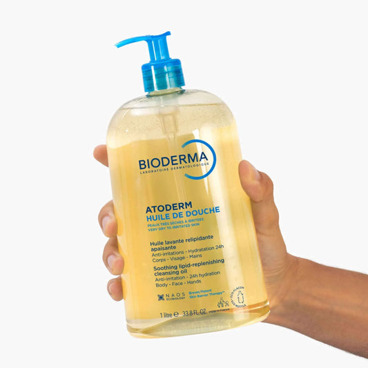 BIODERMA Atoderm Huile De Douche Tunisie original authentique - parapharmacie en ligne La Para Du Lac