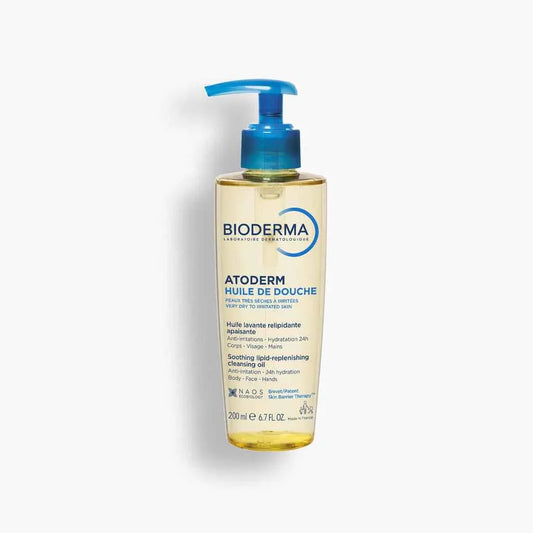 BIODERMA Atoderm Huile De Douche Tunisie original authentique - parapharmacie en ligne La Para Du Lac