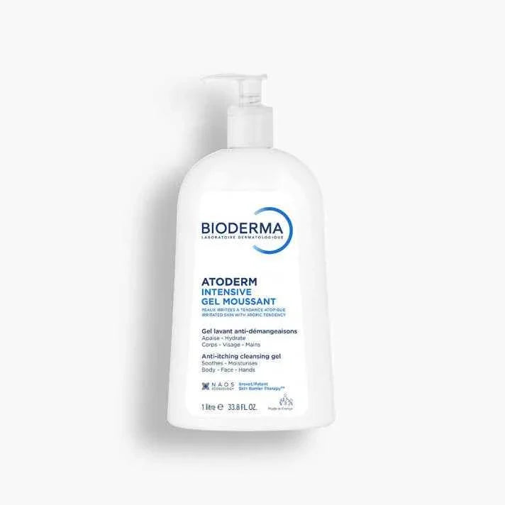 BIODERMA Atoderm Intensive Gel Moussant Tunisie original authentique - parapharmacie en ligne La Para Du Lac